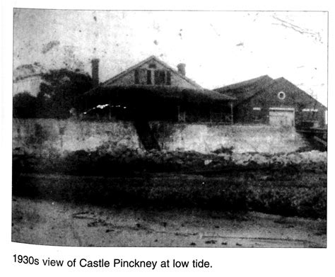 Historic Photos and Illustrations (double click to enlarge image) | Castle Pinckney - Charleston SC