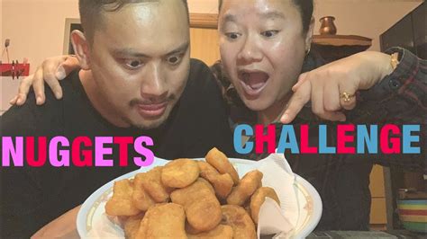 CHICKEN NUGGETS CHALLENGE - YouTube