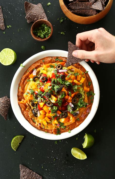 Vegan Mexican Layer Dip | Minimalist Baker Recipes