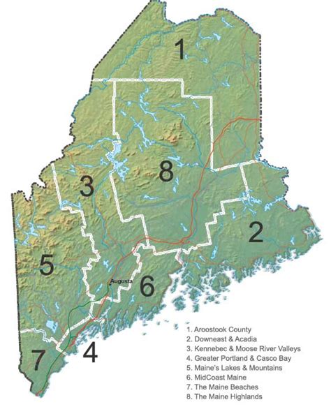 Maine Travel Regions | Travel to Maine Coast