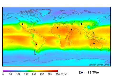 What Are The Sunniest Places Suitable for Your Next Solar Energy Investment - Solar Radiation Map