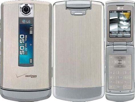 GGKBL5GXVB LG VX8700 Silver (Verizon) Flip Phone