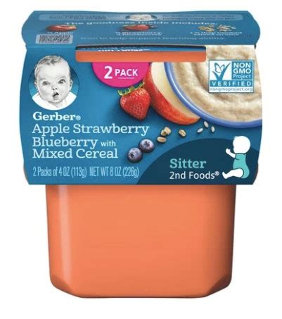 Fruits & Whole Grains with Nestle Gerber baby food & organic products