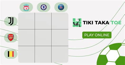 Tiki Taka Toe | Play Footy Tic Tac Toe Online!