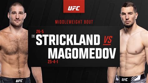 UFC Vegas 76: Sean Strickland vs Abus Magomedov Highlights - MMAWeekly ...