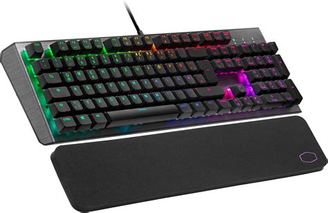 Cooler Master CK550 V2 Mechanical Gaming Keyboard - RGB Backlight, On-the-Fly Control, Brushed ...