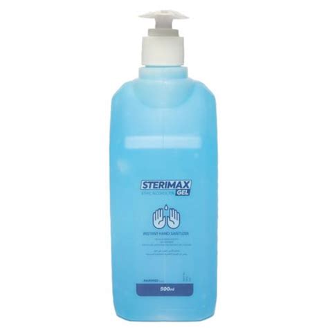 سعر SteriMax Hand Sanitizer Gel Blue - 500ML فى مصر | جوميا مصر | كان بكام