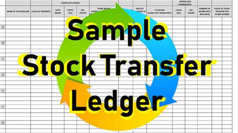 Sample Stock Transfer Ledger | Harvard Business Services, Inc.