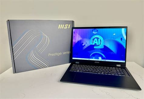 MSI Prestige 16 AI Evo laptop review | Best Buy Blog