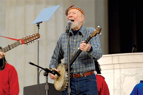 Pete Seeger | Songs, Bob Dylan, If I Had A Hammer, & Facts | Britannica