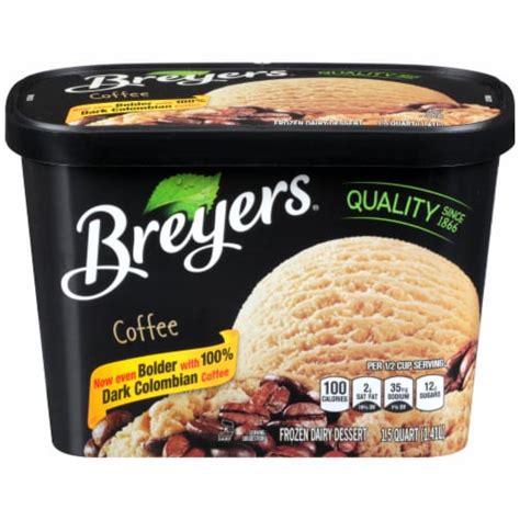 Breyers Coffee Frozen Dairy Dessert, 1.5 qt - Kroger