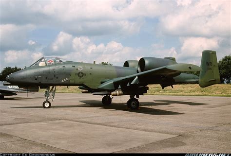 Fairchild A-10A Thunderbolt II - USA - Air Force | Aviation Photo #1425907 | Airliners.net