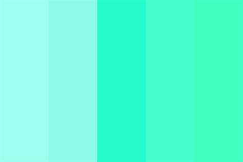 Seafoam vs. Mint Color Palette