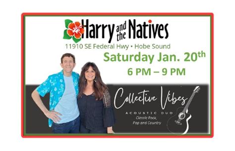 collective Vibes Duo @ Harry and the Natives , Harry and the Natives ...