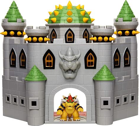 Nintendo Bowser's Castle Super Mario Deluxe Bowser Castle Set de jeu ...
