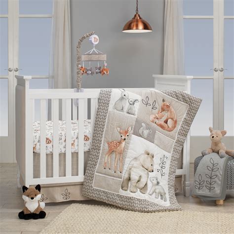 woodland crib bedding