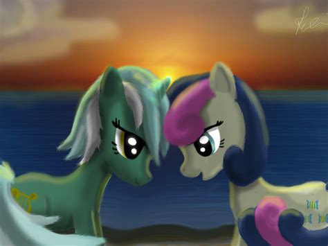 Lyra and Bon-Bon by Bronyontheway on DeviantArt