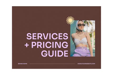 Services and Pricing Guide Design Template - Jorja | Esley Studio