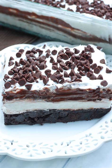 Chocolate Lasagna - Easy No-Bake Layered Dessert