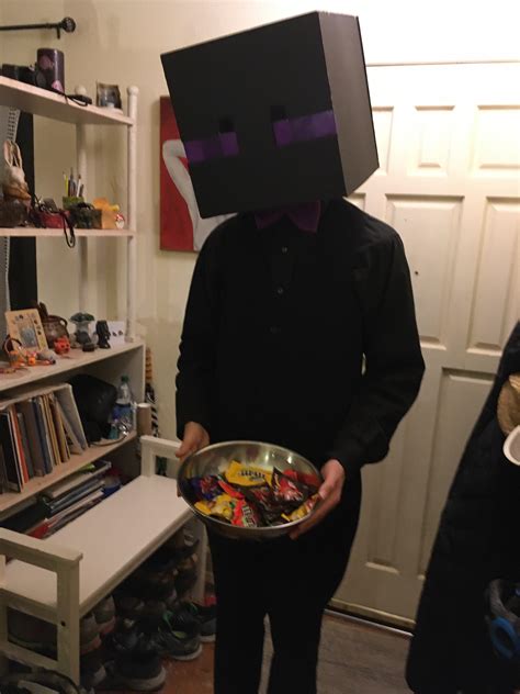 Enderman Cosplay inspired by u/Edwinology's group photo : r/Minecraft