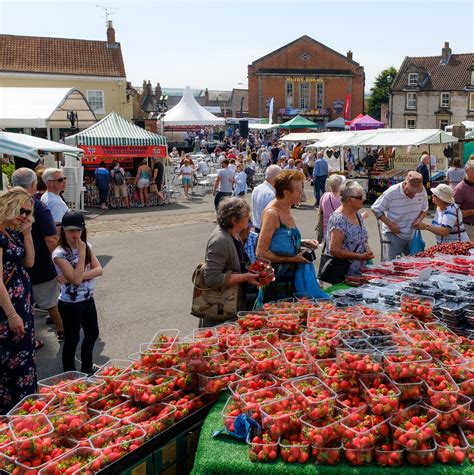 Malton Food Festival 2017 | English strawberries - two punne… | Flickr