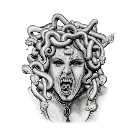 Medusa Drawing | Free download on ClipArtMag