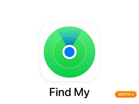 Apple "Find My" App Icon - iOS 13 - Freebie by Around Sketch on Dribbble