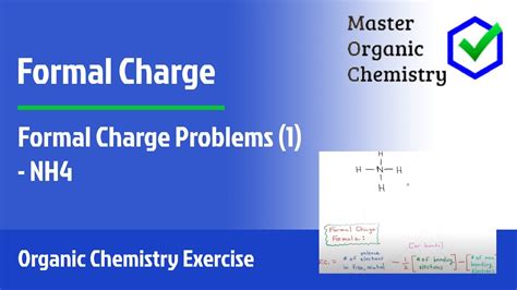 Formal Charge Problems (1) - NH4 - YouTube