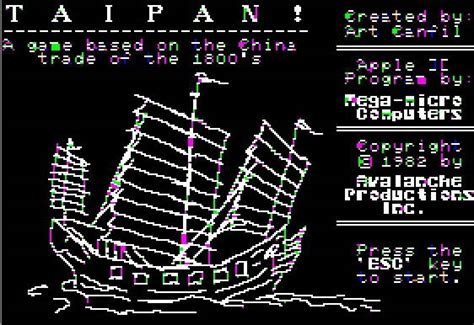 Download Taipan (Apple II) - My Abandonware