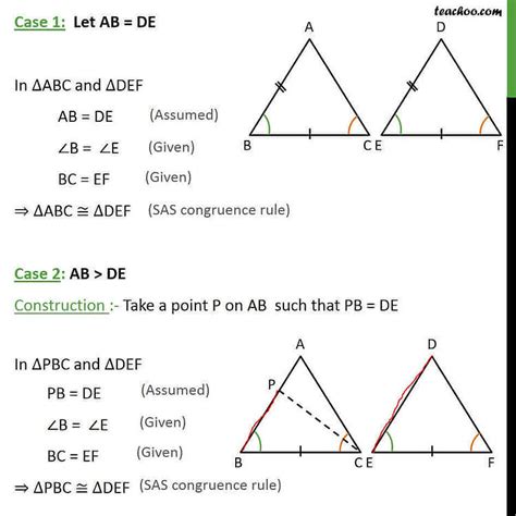 Using Triangle Congruence Theorems Assignment