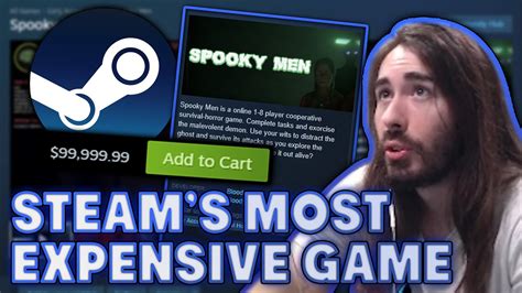 Steam's Most Expensive Game Costs $100,000 | MoistCr1tikal - YouTube