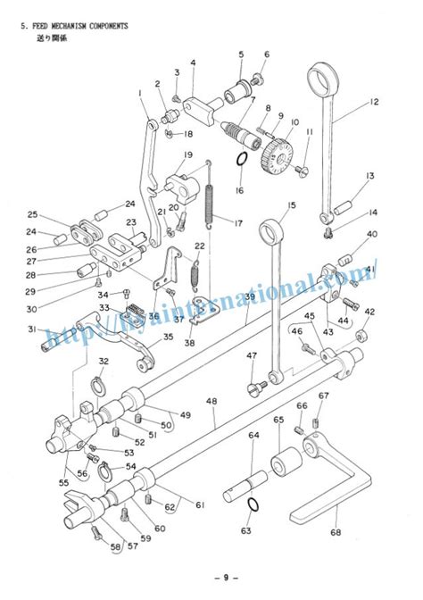 Juki ddl 5550 parts list