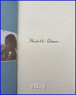 MICHELLE OBAMA SIGNED BECOMING DELUXE EDITION Book Autographed Withcoa ...