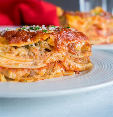 Traditional Italian Lasagna with Ricotta - Cooking with Mamma C