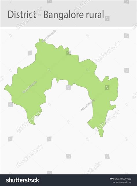 Bangalore Rural Map Vector Bangalore Rural Stock Vector (Royalty Free ...