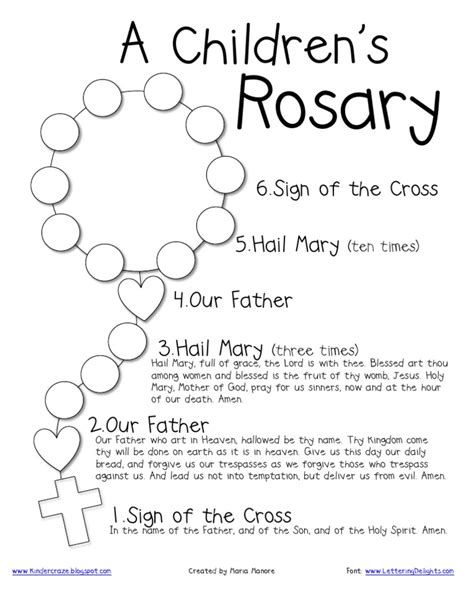 Rosary for Young Children