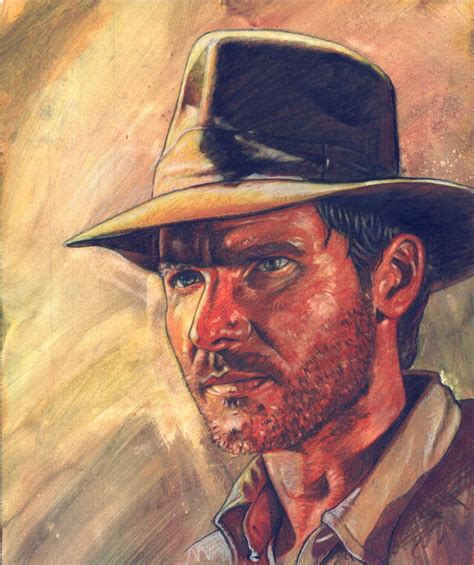 Indiana Jones | Indiana jones, Painting, Disney fan art