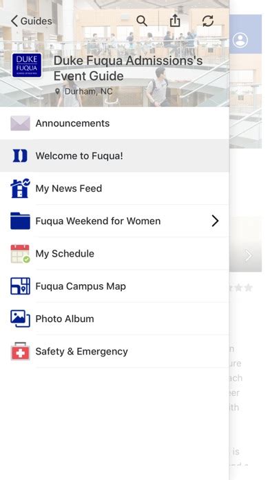 Duke Fuqua Admissions for iPhone - APP DOWNLOAD