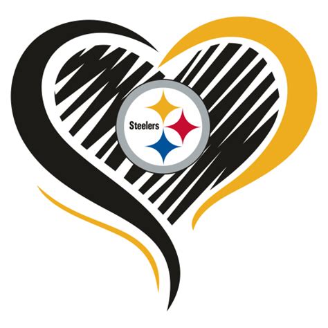 Steelers Heart Logo Svg