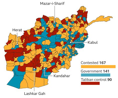 Navigating Complexities: Understanding the Taliban Map in Afghanistan - Alabama News Break