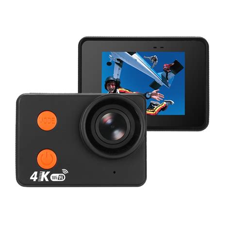 Waterproof 4K Sports Action Camera Follows Anywhere You Go