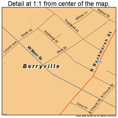 Berryville Virginia Street Map 5106968