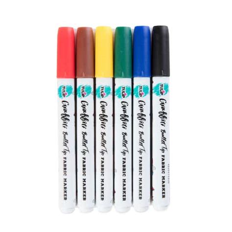 Tulip® Graffiti Fabric Paint Markers™, Rainbow | Michaels