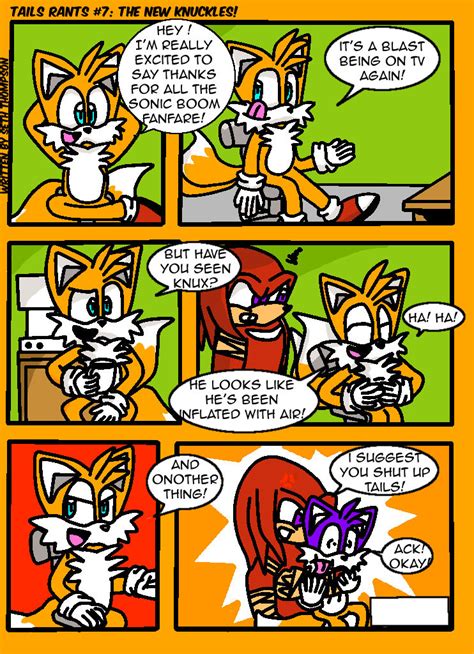 Tails Rants #7: The New Knuckles by TwoTailedComicDream on DeviantArt