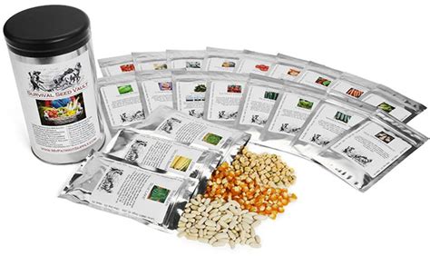 Survival Seed Vault – Heirloom Emergency Survival Seeds