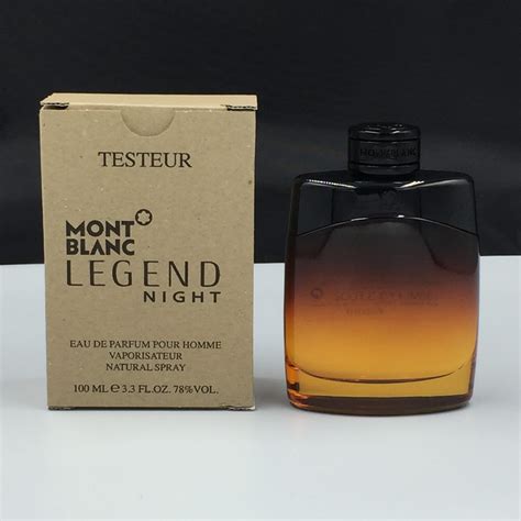 Mont Blanc Legend Night 100ml Eau De Parfum Spray Tester