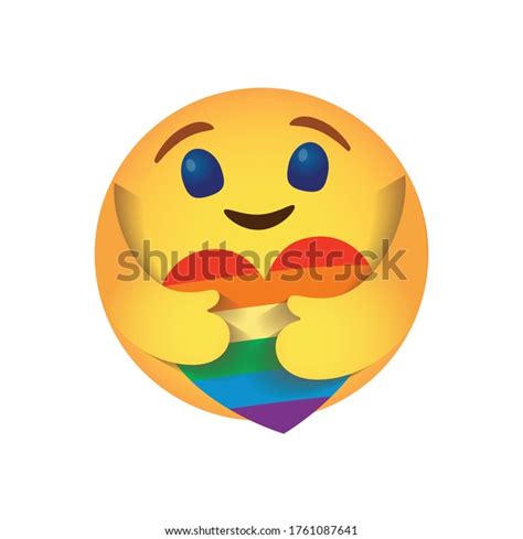 Lgbt Community Symbol Emoji Emoticon Vector Stock Vector (Royalty Free ...