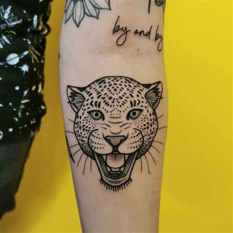 Leopard Head Tattoo