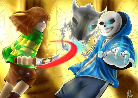 Sans' Fight {Contest Entry} by Ice6400 on DeviantArt