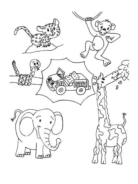 Wild Animal Coloring Pages - Best Coloring Pages For Kids